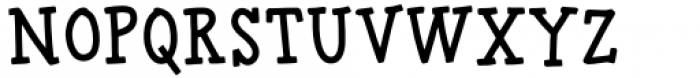 Sentra Serif Font UPPERCASE