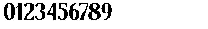 Senviro Smooth Black Semi Condensed Font OTHER CHARS
