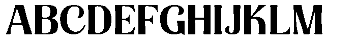 Senviro Smooth Bold Expanded Font UPPERCASE