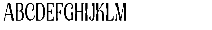 Senviro Smooth Condensed Font UPPERCASE