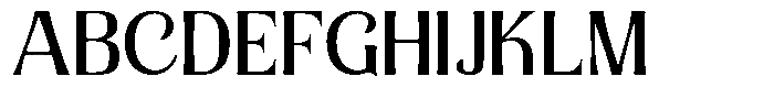 Senviro Smooth Expanded Font UPPERCASE