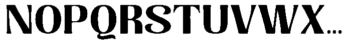 Senviro Smooth Extra Bold Expanded Font UPPERCASE