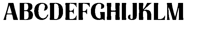 Senviro Smooth Extra Bold Semi Expan Font UPPERCASE