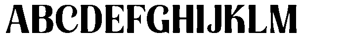 Senviro Smooth Extra Bold Font UPPERCASE