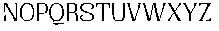 Senviro Smooth Extra Light Expanded Font UPPERCASE