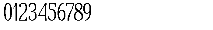 Senviro Smooth Light Condensed Font OTHER CHARS