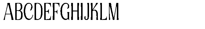 Senviro Smooth Light Condensed Font UPPERCASE