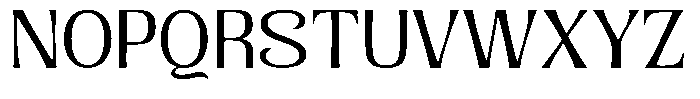 Senviro Smooth Light Expanded Font UPPERCASE