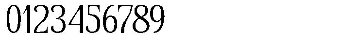 Senviro Smooth Light Semi Condensed Font OTHER CHARS