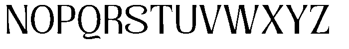 Senviro Smooth Light Semi Expanded Font UPPERCASE