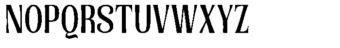Senviro Smooth Semi Bold Condensed Font UPPERCASE