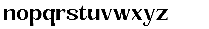 Senviro Smooth Semi Bold Semi Exp Font LOWERCASE