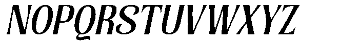 Senviro Smooth Semi Bold Slan Sem Con Font UPPERCASE