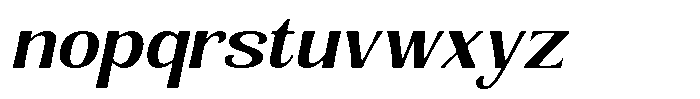 Senviro Smooth Semi Bold Slan Sem Exp Font LOWERCASE