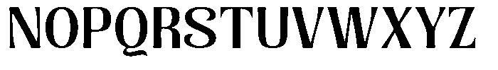 Senviro Smooth Semi Bold Font UPPERCASE
