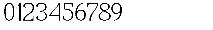 Senviro Smooth Thin Semi Expanded Font OTHER CHARS