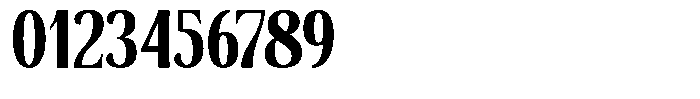 Senviro Soft Black Condensed Font OTHER CHARS