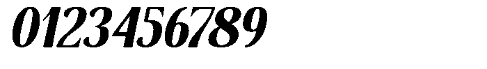 Senviro Soft Black Slant Semi Conde Font OTHER CHARS