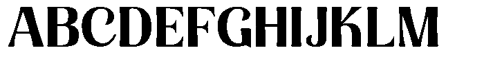 Senviro Soft Bold Expanded Font UPPERCASE