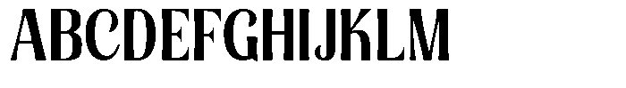 Senviro Soft Bold Semi Condensed Font UPPERCASE