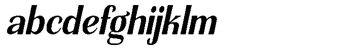 Senviro Soft Bold Slant Semi Conde FONT