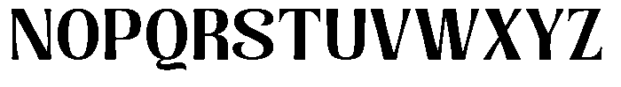Senviro Soft Bold Font UPPERCASE