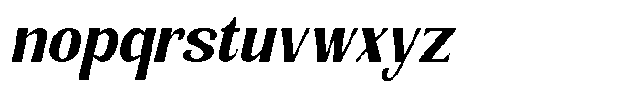 Senviro Soft Extra Bold Slan Sem Con Font LOWERCASE