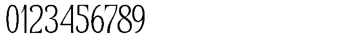 Senviro Soft Extra Light Condensed Font OTHER CHARS