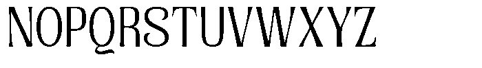 Senviro Soft Light Semi Condensed Font UPPERCASE