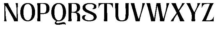 Senviro Soft Medium Semi Expan Font UPPERCASE