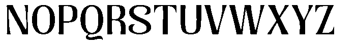 Senviro Soft Medium Font UPPERCASE
