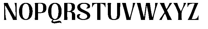 Senviro Soft Semi Bold Font UPPERCASE