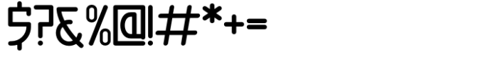 Seongal Regular Font OTHER CHARS