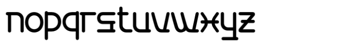 Seongal Regular Font LOWERCASE