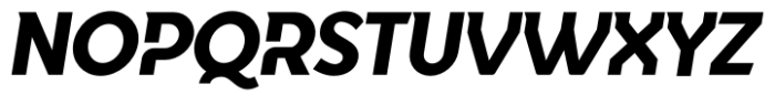 Sepang SS 1 Italic Font UPPERCASE