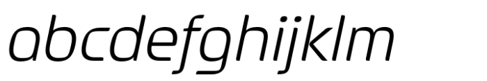 September 2 Thin Italic Font LOWERCASE