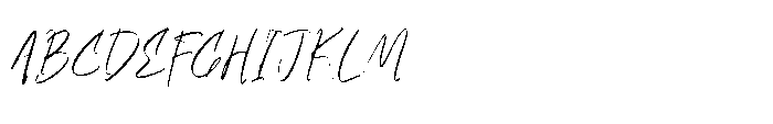 September Butters Regular Font UPPERCASE