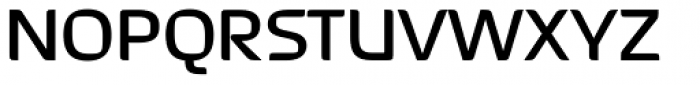September Medium Font UPPERCASE