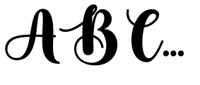 Septhia Bold Font UPPERCASE