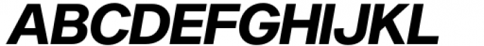 Sequel Geo Display Bold Italic Font UPPERCASE