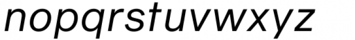 Sequel Geo Italic Font LOWERCASE