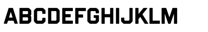 Sequential Bold Font