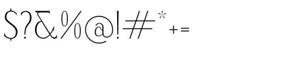 Serafilms Regular Font OTHER CHARS