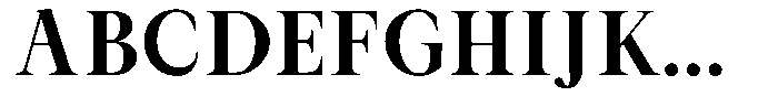Serafin Static Bold Font UPPERCASE