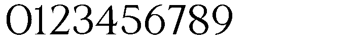 Serafin Static Light Font OTHER CHARS
