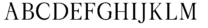 Serafin Static Light Font UPPERCASE