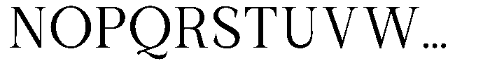 Serafin Static Light Font UPPERCASE