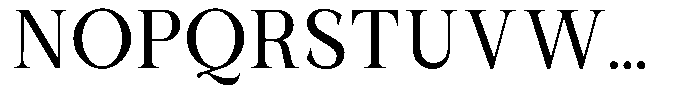 Serafin Static Regular Font UPPERCASE