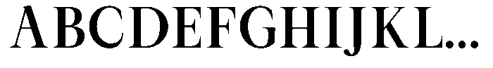 Serafin Static Semi Bold Font UPPERCASE