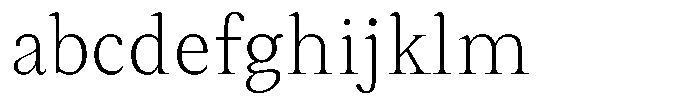 Serafin Static Thin FONT
